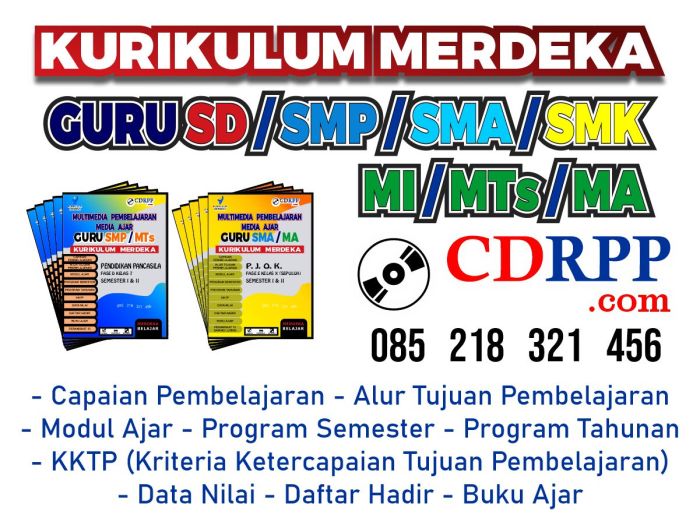 download rpp merdeka belajar kelas 2 terbaru