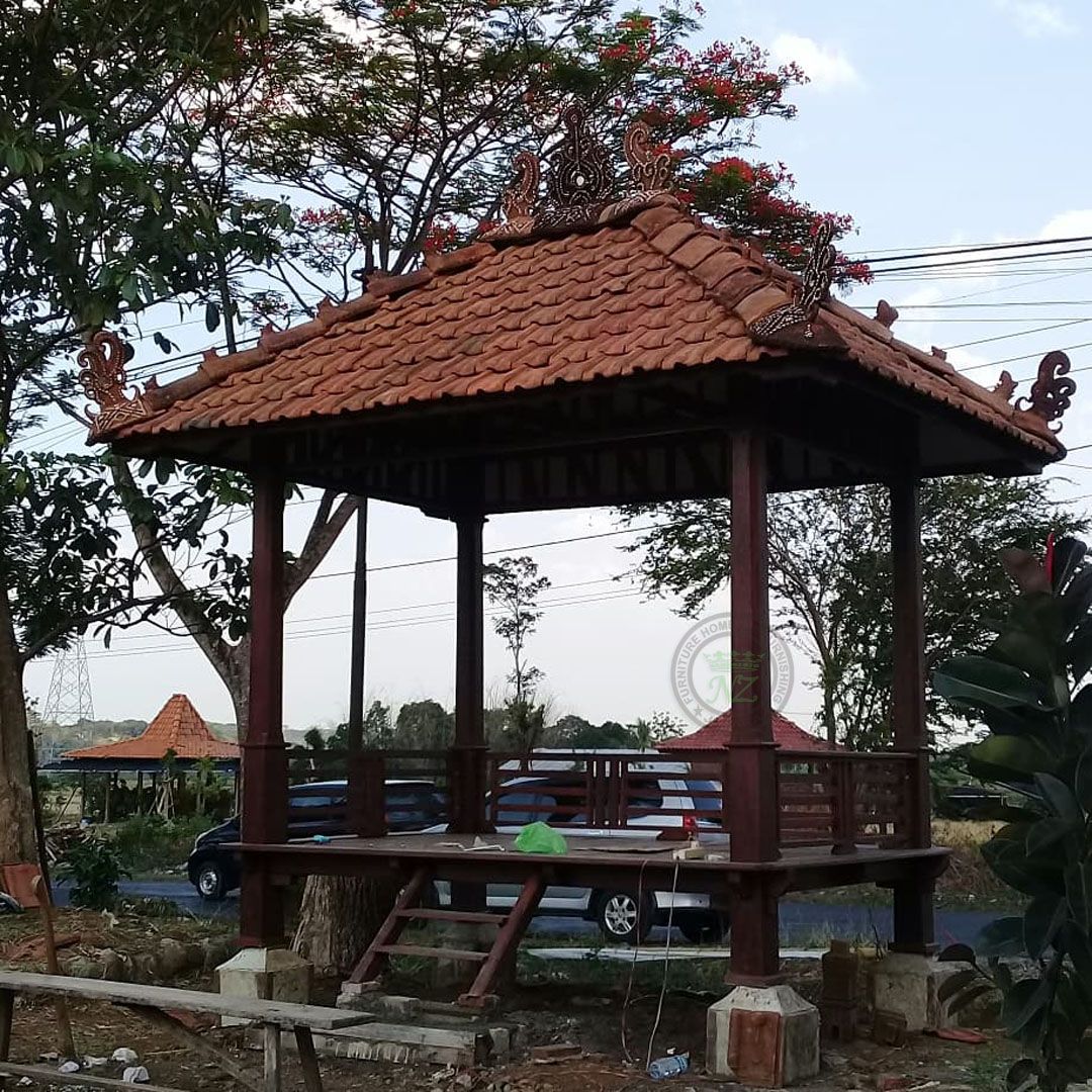 Jasa Pembuatan Gazebo Kayu Sulawesi Tengah PROMO BESAR