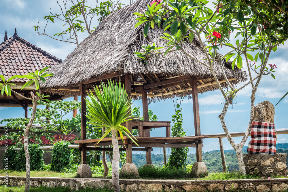 Gazebo pavilion bali house