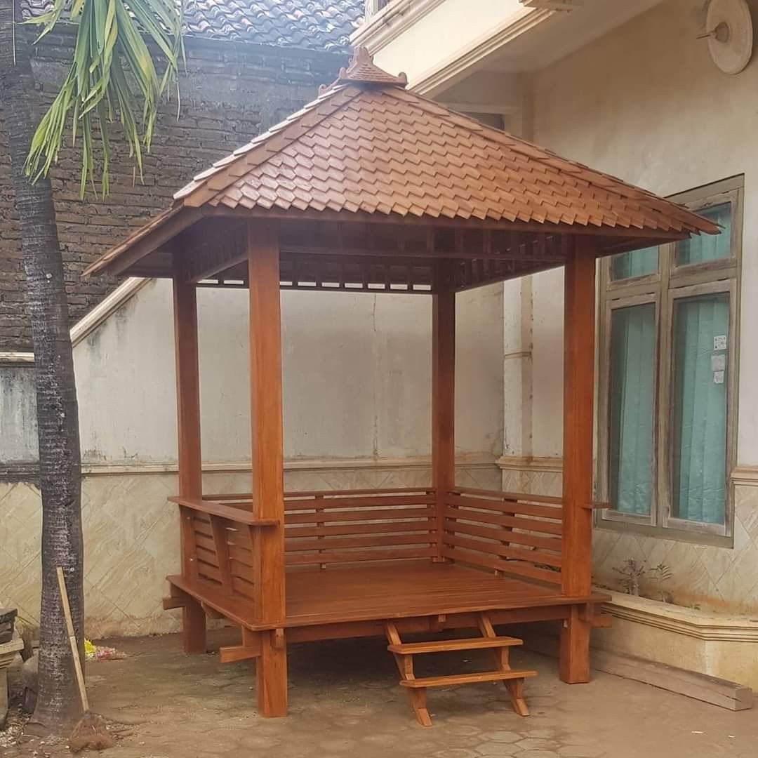 Harga Pembuatan Gazebo Kayu Kabupaten Padang Lawas TERMURAH