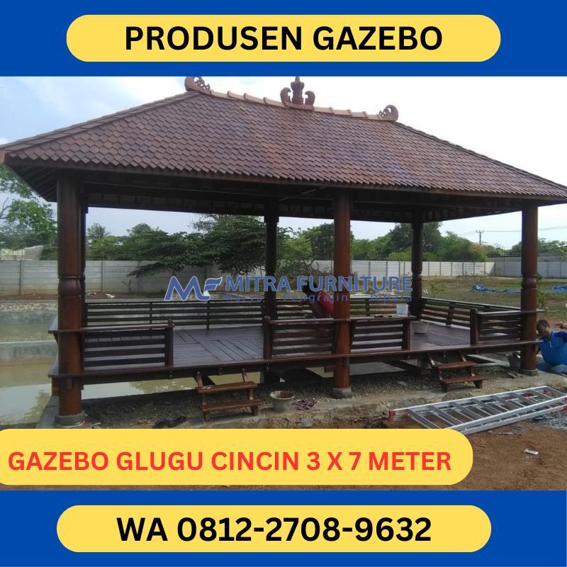 Harga Pembuatan Gazebo Kayu Kabupaten Padang Pariaman TERMURAH