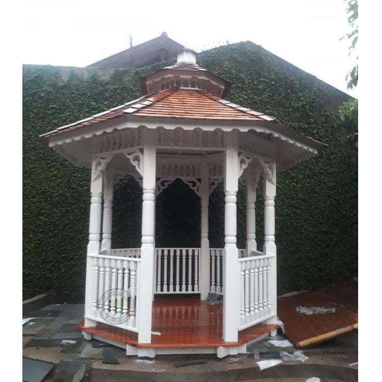 Harga Pembuatan Gazebo Kayu Sulawesi Utara PROMO BESAR