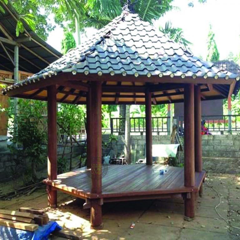 Harga Pembuatan Gazebo Kayu Nusa Tenggara Barat PROMO BESAR