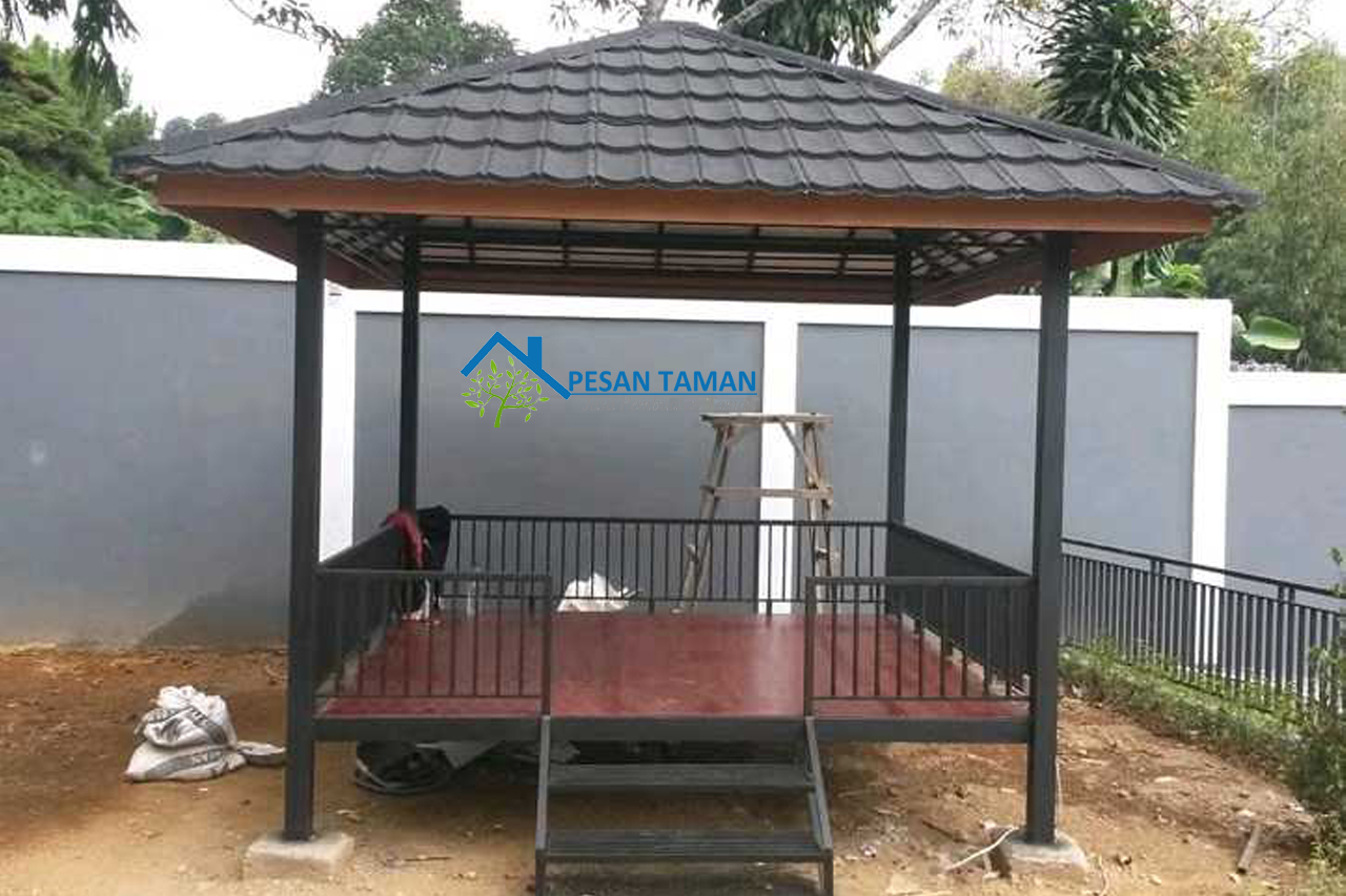 Harga Pembuatan Gazebo Kayu Kabupaten Teluk Bintuni TERMURAH